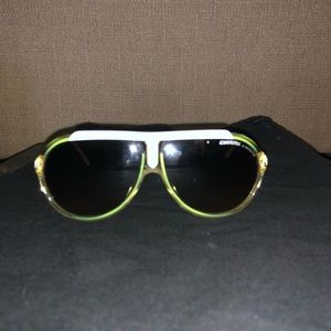 Women’s carrera New sunglasses lime/white/clear